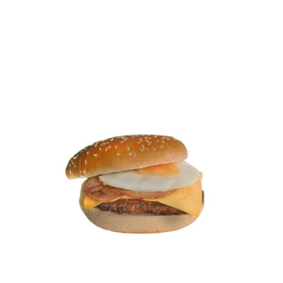 Big Burger com ovo, bacon e...