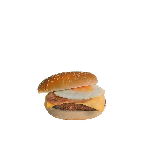 Big Burger com ovo, bacon e queijo