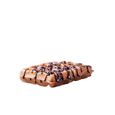 Waffle de chocolate